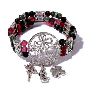 Agate Austrian Crystal Bracelet